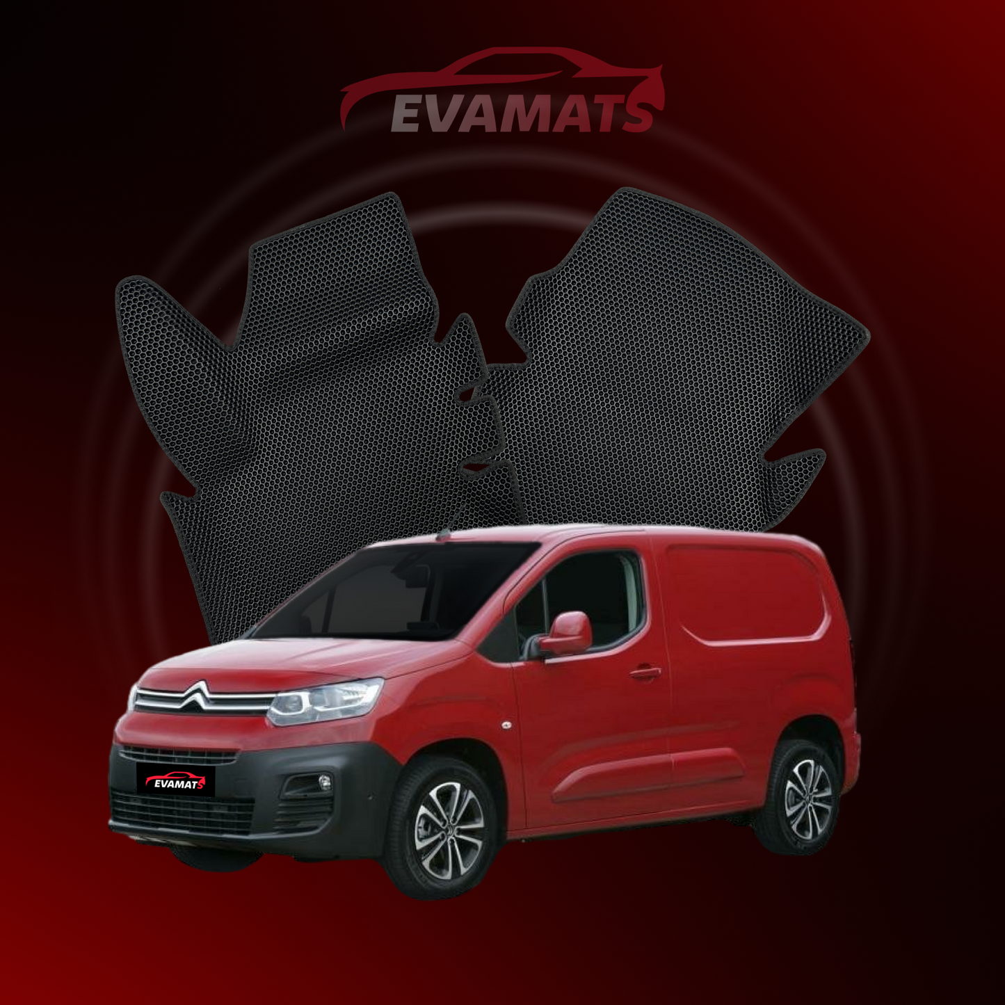 Autokoberce EVAMATS pre Citroen Berlingo 3 gen 2018-2025 rok VAN