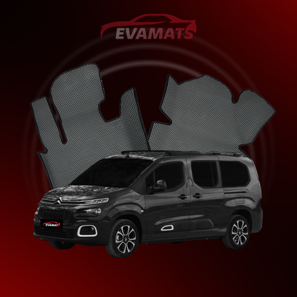 Autokoberce EVAMATS pre Citroen Berlingo 3 gen 2018-2025 rok MINIVAN LONG