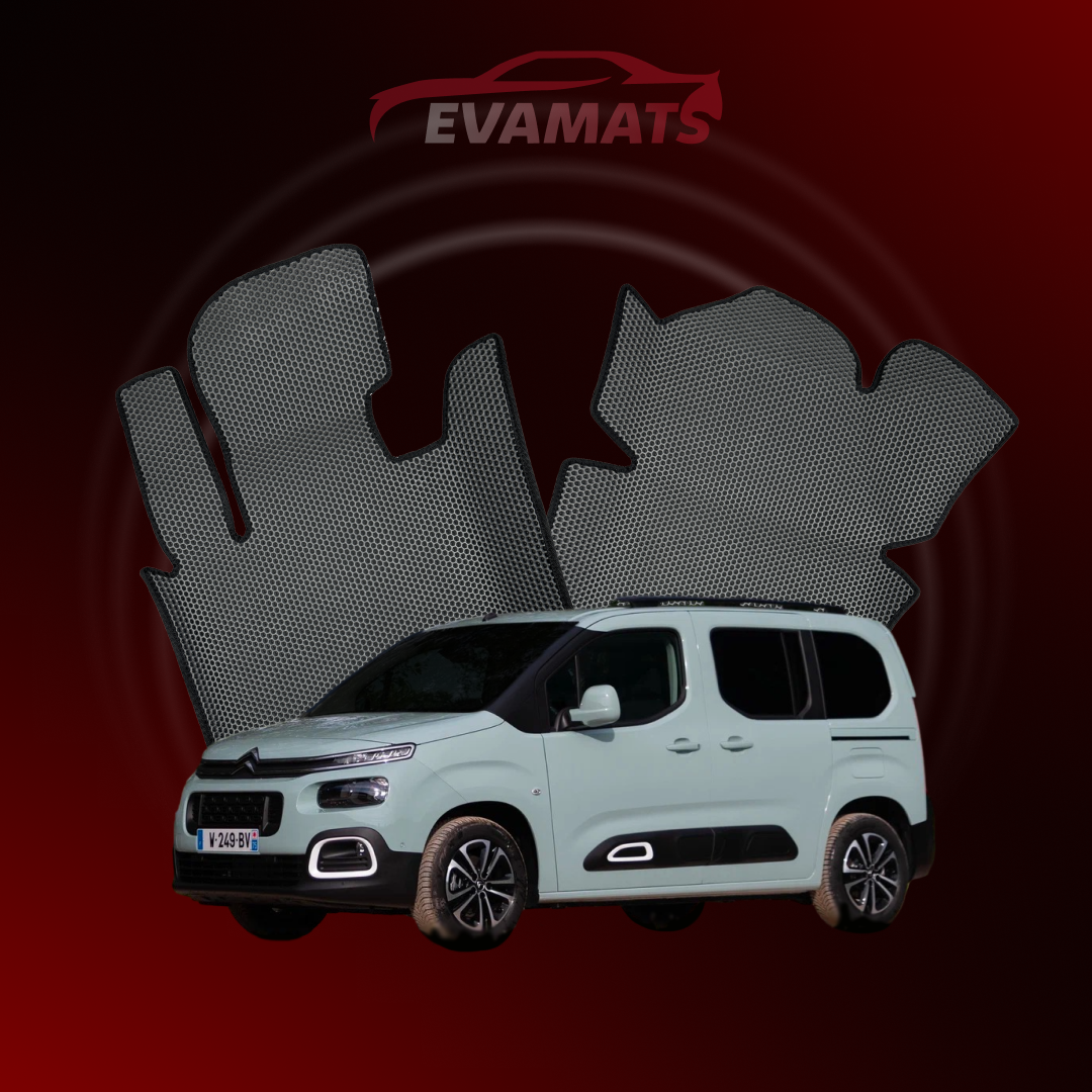 Autokoberce EVAMATS pre Citroen Berlingo 3 gen 2018-2025 rok MINIVAN SHORT