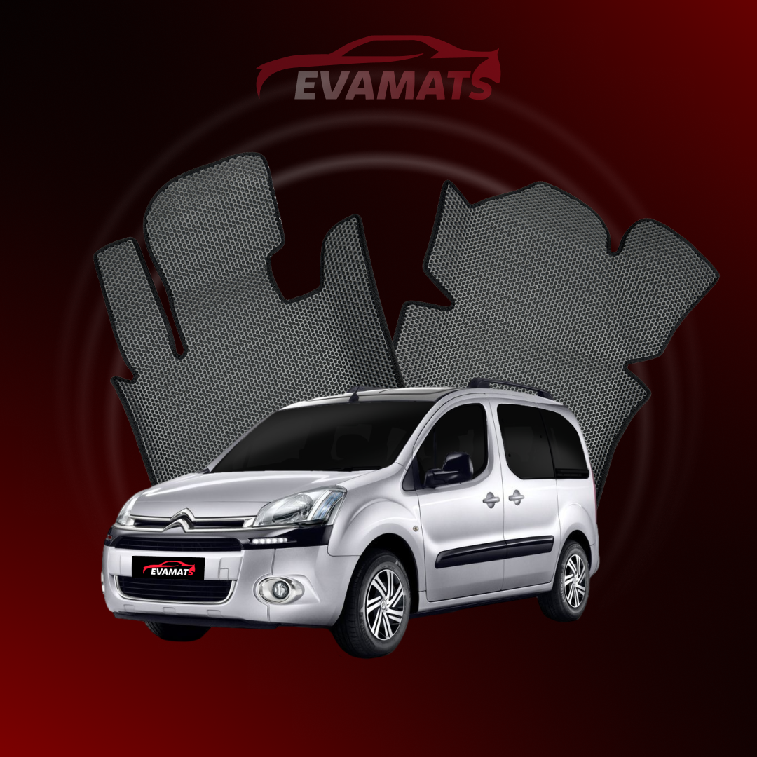 Autokoberce EVAMATS pro Citroen Berlingo 2 gen 2008-2018 rok MINIVAN