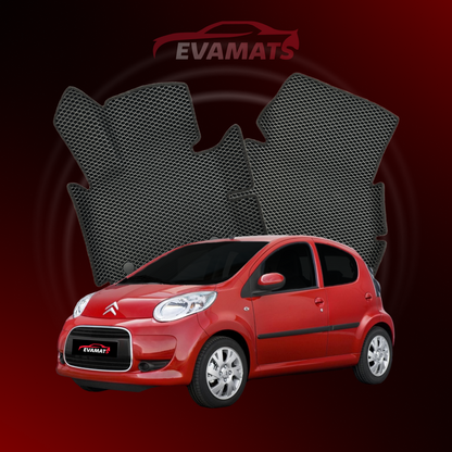 Autokoberce EVAMATS pre Citroen C1 1 gen 2005-2014 rok HATCHBACK 5 dv.