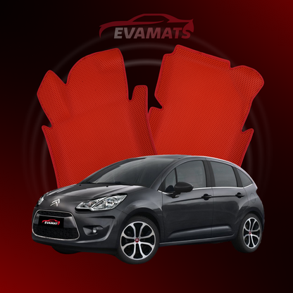 Autokoberce EVAMATS pre Citroen C3 2 gen 2009-2016 rok HATCHBACK 5 dv.