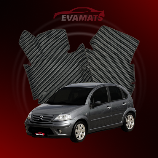 Autokoberce EVAMATS pro Citroen C3 1 gen 2002-2009 rok HATCHBACK 5dv.