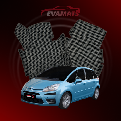 Autokoberce EVAMATS pre Citroen C4 Picasso 1 gen 2006-2013 rok MINIVAN 5 miestne