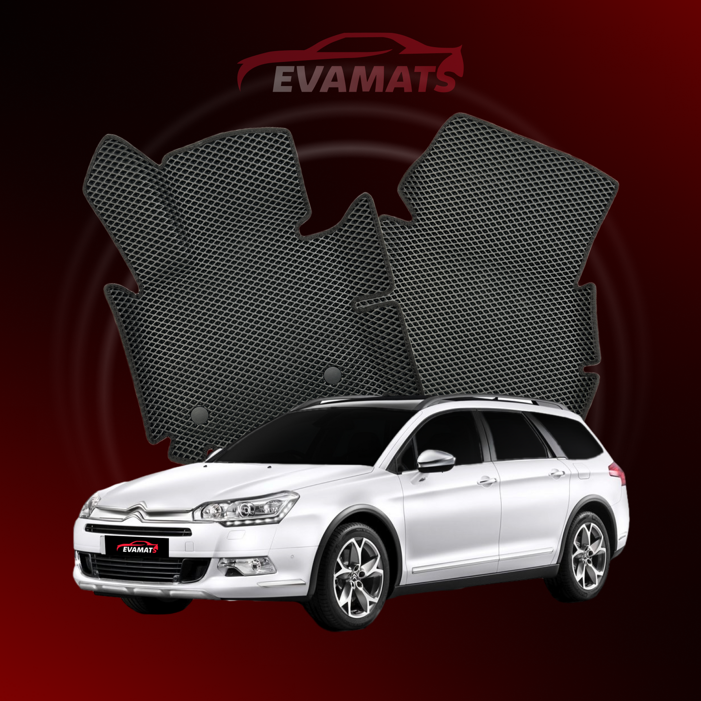 Autokoberce EVAMATS pre Citroen C5 1 gen 2000-2008 rok STATION WAGON