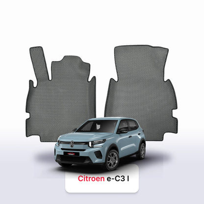 Car mats EVAMATS for Citroen E-C3 1 gen 2024-2028 year HATCHBACK 5 door