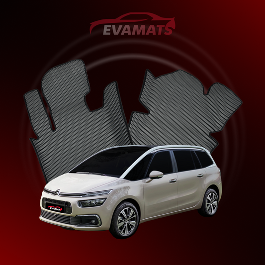 Autokoberce EVAMATS pre Citroen Grand C4 Picasso 2 gen 2013-2018 rok MINIVAN