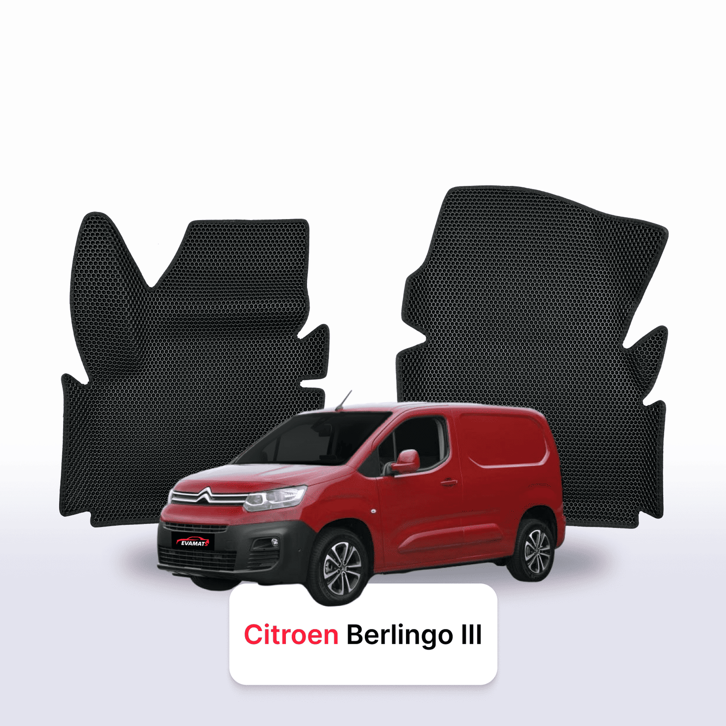 Car mats EVAMATS for Citroen Berlingo 3 gen 2018-2025 year VAN