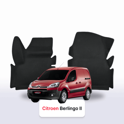 Car mats EVAMATS for Citroen Berlingo 2 gen 2008-2018 year VAN