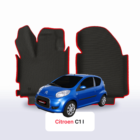 Car mats EVAMATS for Citroen C1 1 gen 2005-2014 year HATCHBACK 3 door