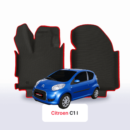 Car mats EVAMATS for Citroen C1 1 gen 2005-2014 year HATCHBACK 3 door