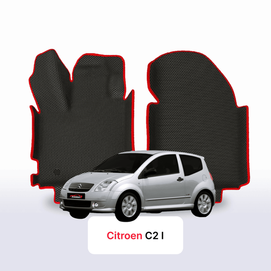 Car mats EVAMATS for Citroen C2 1 gen 2003-2009 year HATCHBACK 3 door