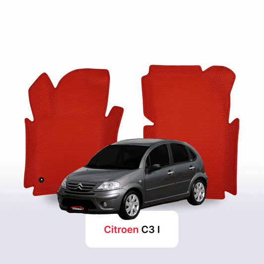 Car mats EVAMATS for Citroen C3 1 gen 2002-2009 year HATCHBACK 5 door