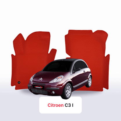 Car mats EVAMATS for Citroen C3 1 gen 2002-2009 year CABRIO
