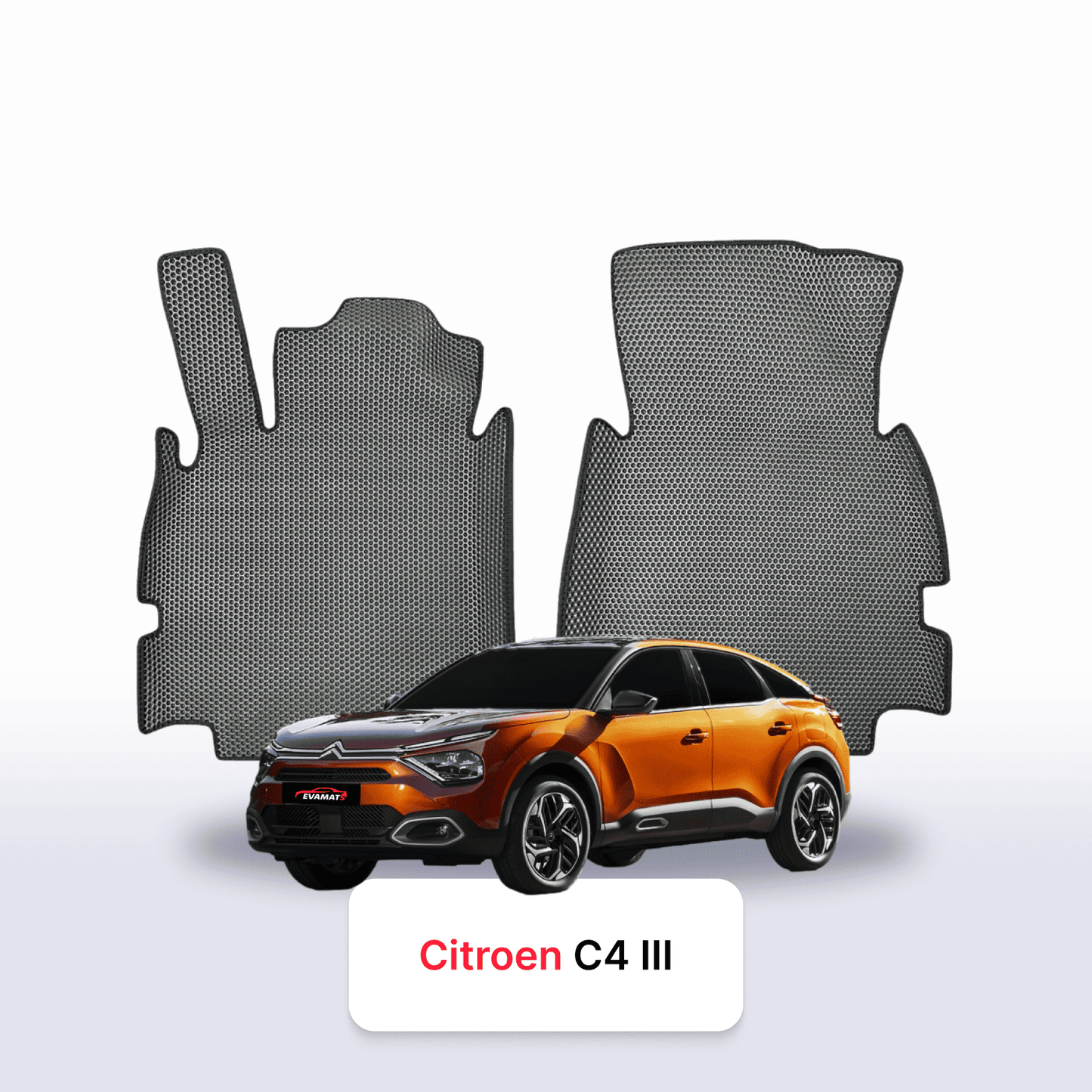 Car mats EVAMATS for Citroen C4-ё4 3 gen 2020-2025 year HATCHBACK 5 door