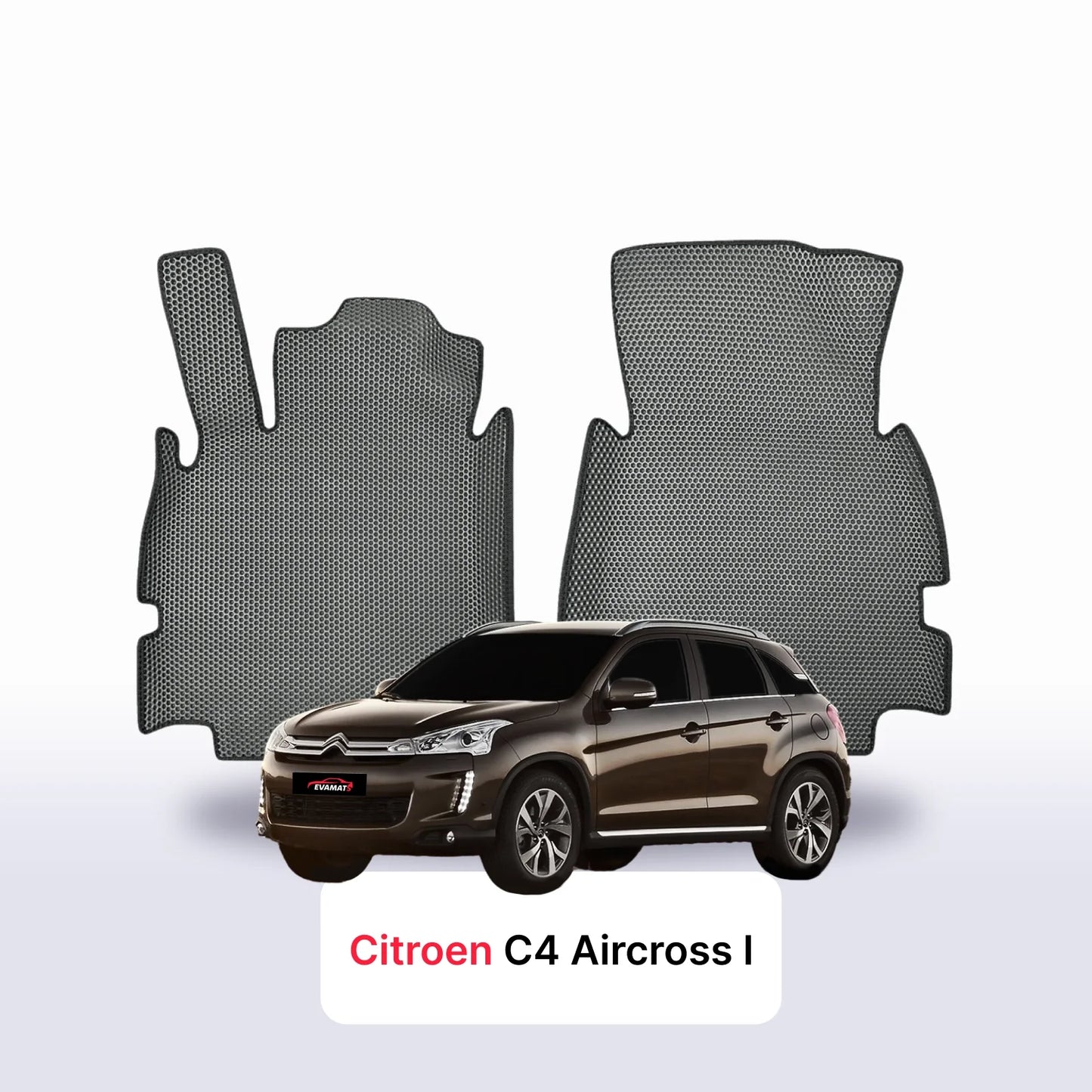 Car mats EVAMATS for Citroen C4 Aircross 1 gen 2012-2017 year SUV