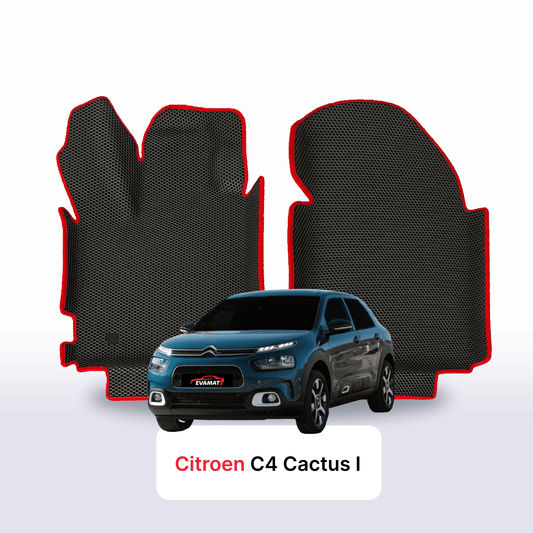 Car mats EVAMATS for Citroen C4 Cactus 1 gen 2014-2021 year SUV 5 door