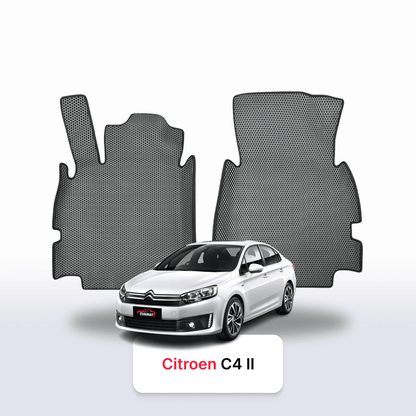 Car mats EVAMATS for Citroen C4 2 gen 2010-2018 year SEDAN