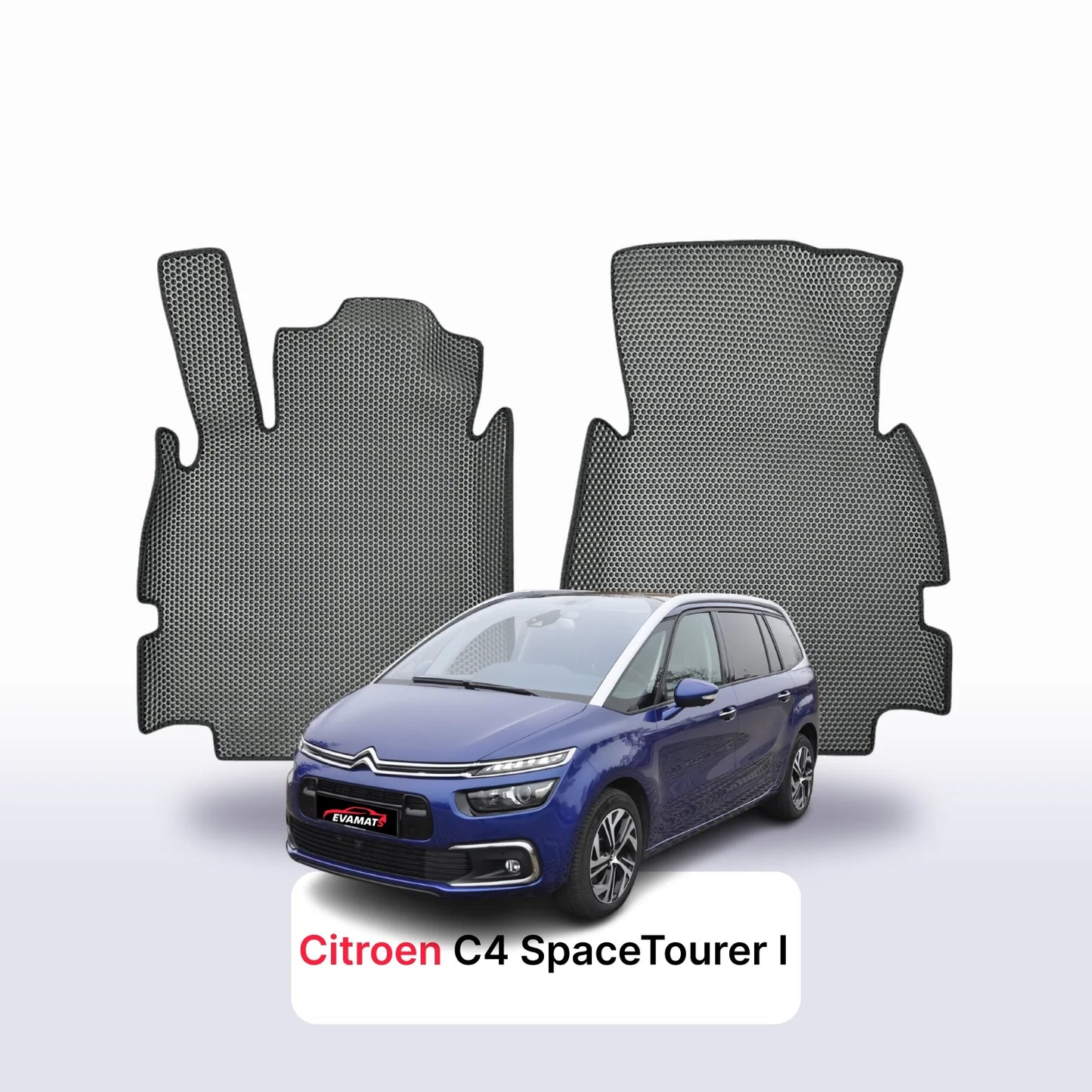 Car mats EVA for Citroen C4 SpaceTourer I gen 2018-2022 year MINIVAN 5 seater
