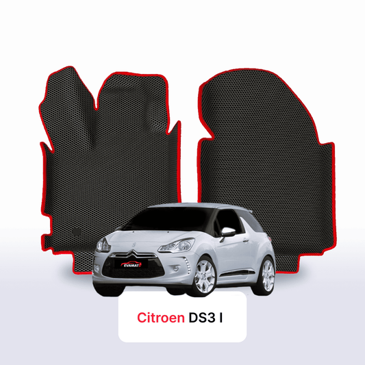 Car mats EVAMATS for Citroen DS3 1 gen 2008-2016 year CABRIO