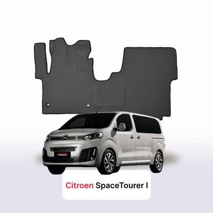 Car mats EVAMATS for Citroen SpaceTourer I gen 2016-2025 year MINIVAN SHORT