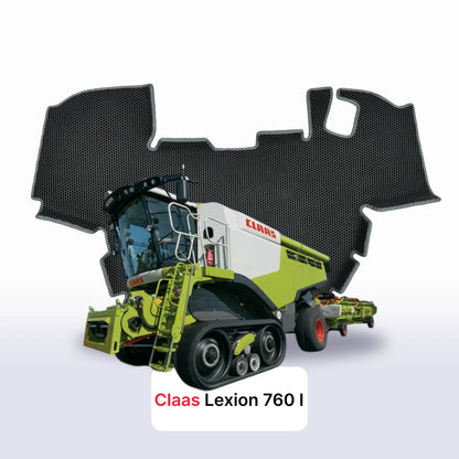 Car mats EVAMATS for Claas Lexion 760 1 gen 2013-2028 year TRACTOR