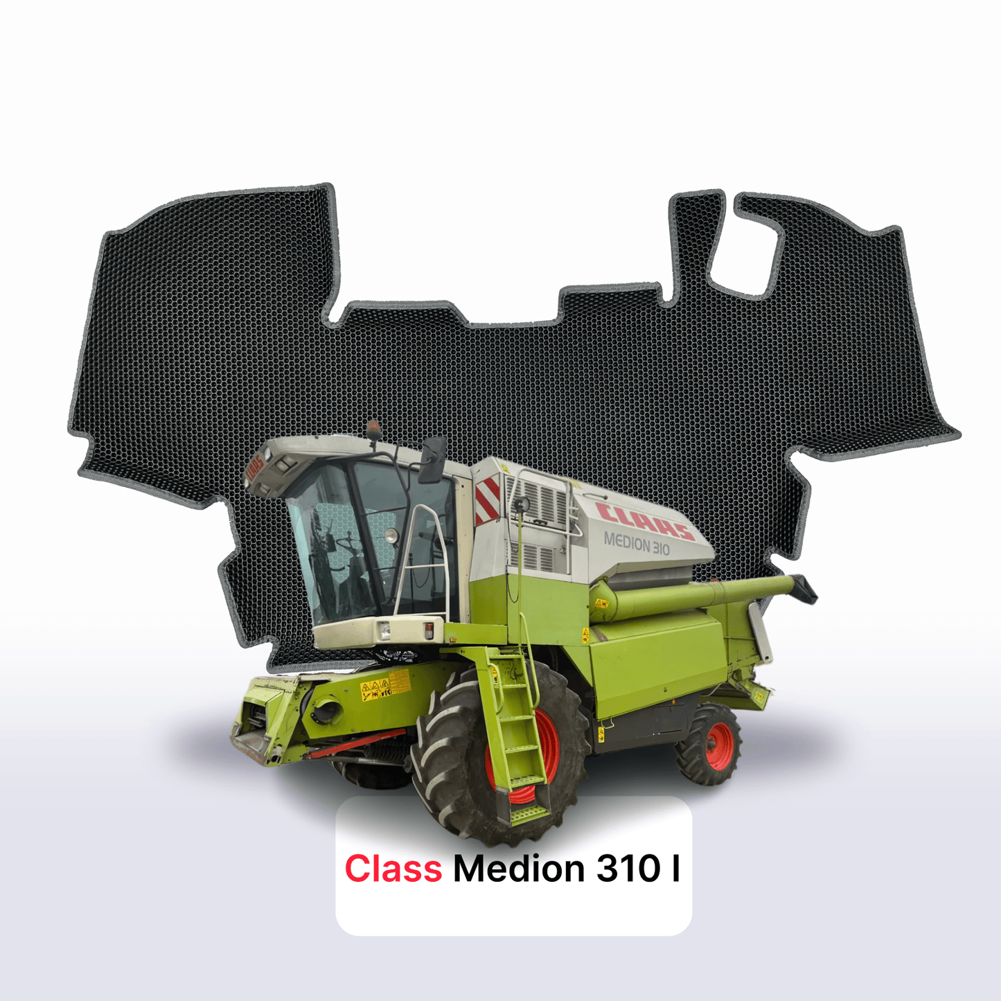 Car mats EVAMATS for Claas Medion 310 1 gen 2003-2009 year TRACTOR