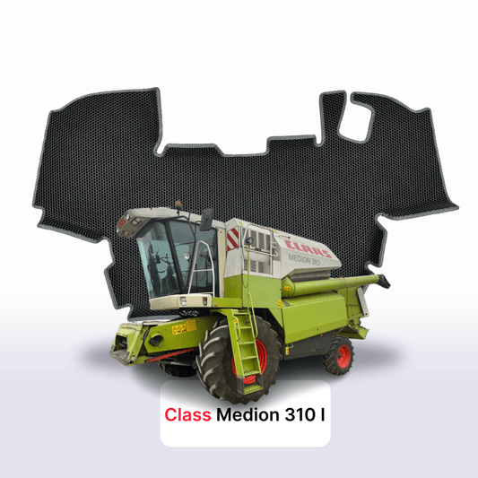 Car mats EVAMATS for Claas Medion 310 1 gen 2003-2009 year TRACTOR