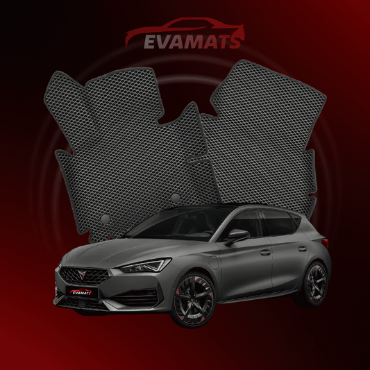 Car mats EVAMATS for Cupra Leon 1 gen 2020-2025 year HATCHBACK 5 door