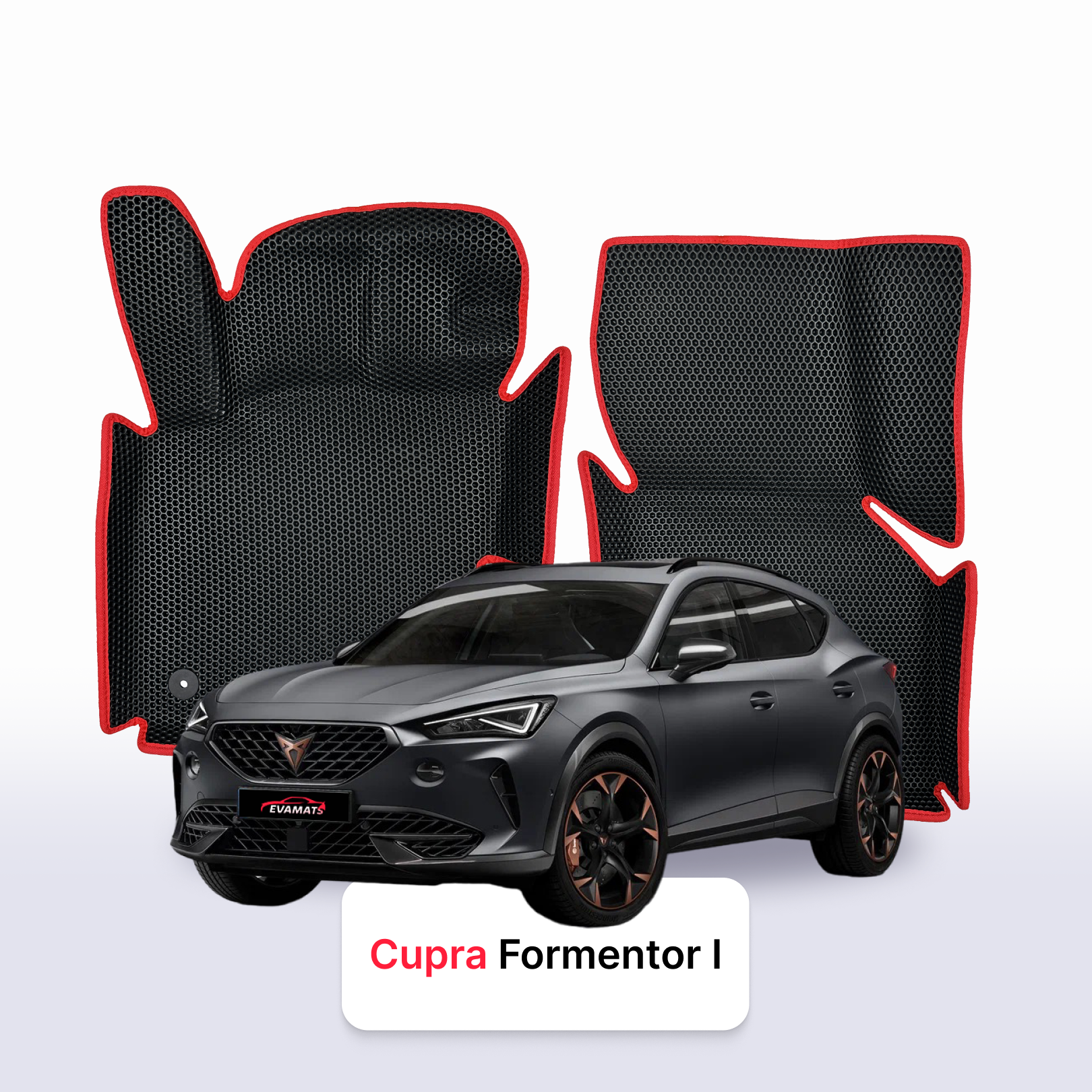 Car mats EVA for Cupra Formentor pre-facelift 1 gen 2020-2024 year SUV