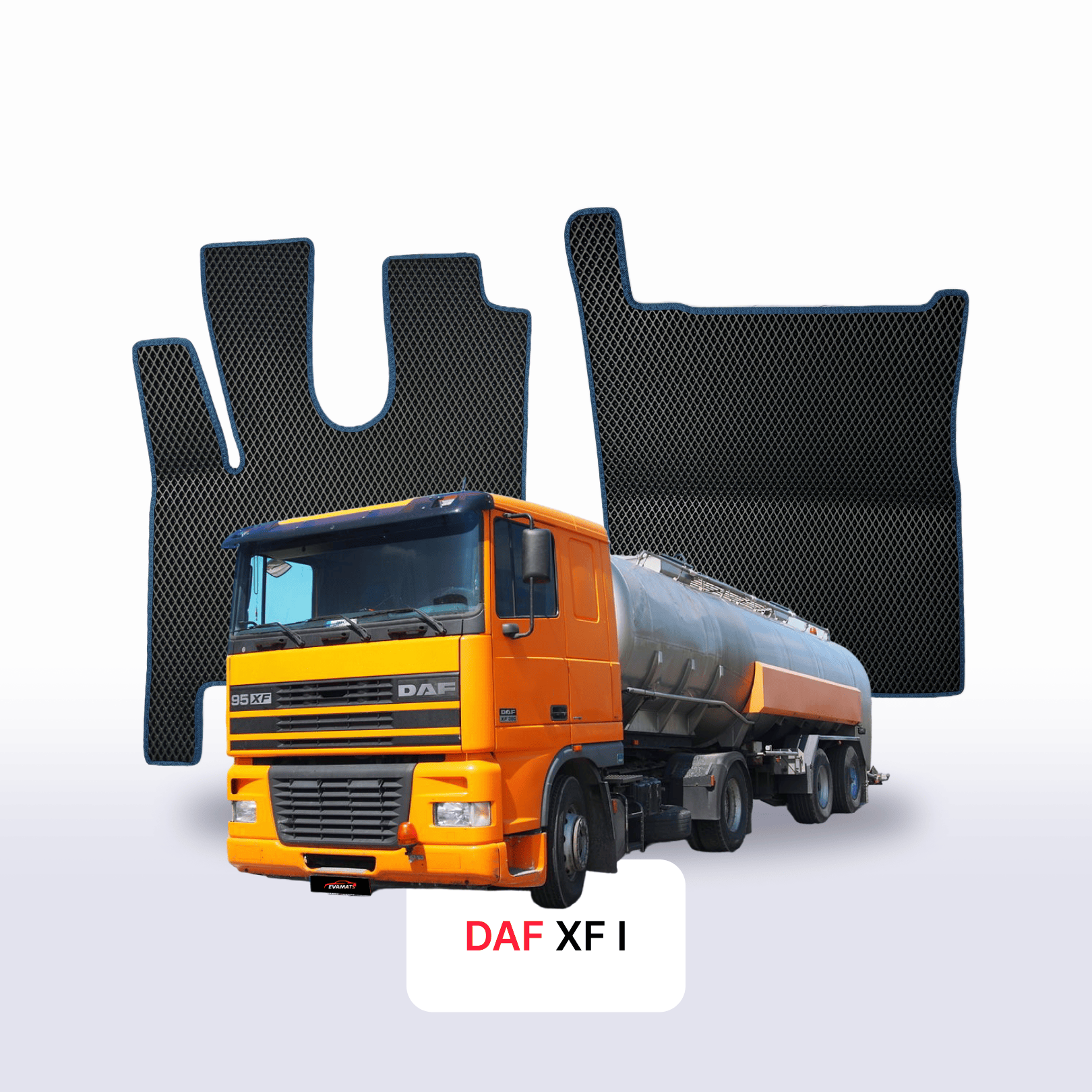 Car mats EVA for DAF XF 1 gen 1997-2002 year TRUCK
