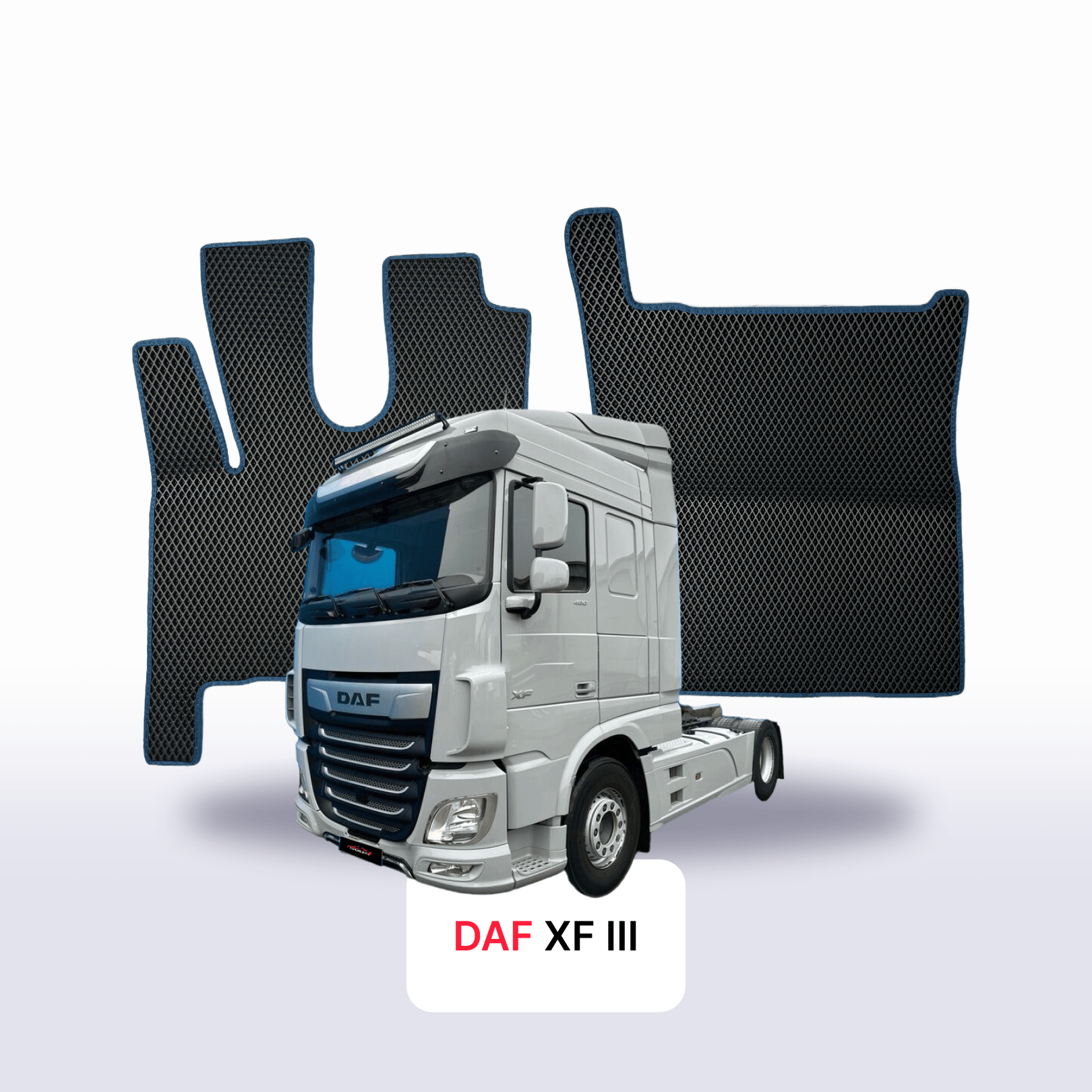 Car mats EVA for DAF XF 106 3 gen 2013-2024 year TRUCK