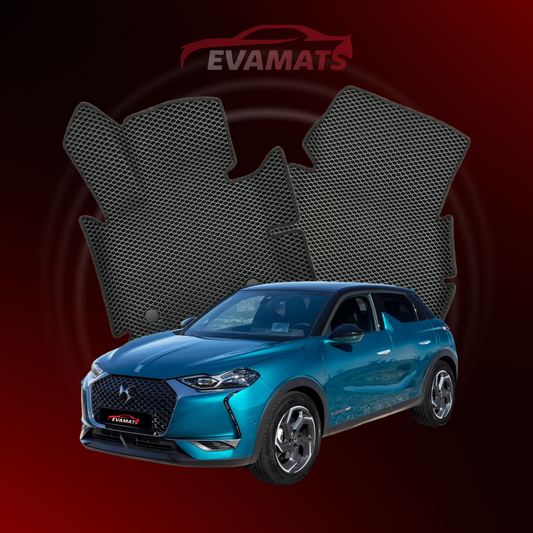 Alfombrillas EVAMATS para DS 3 (Crossback) 1ª generación SUV años 2018-2024