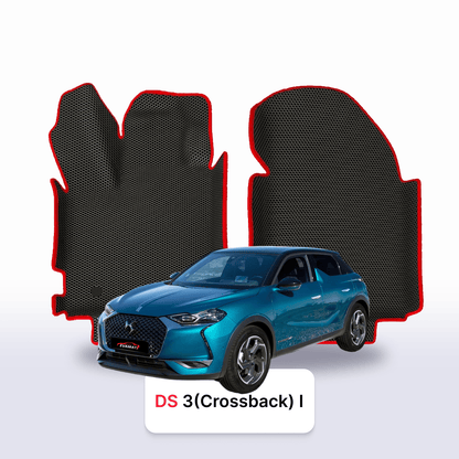 Car mats EVAMATS for DS 3 (Crossback) 1 gen 2018-2024 year SUV