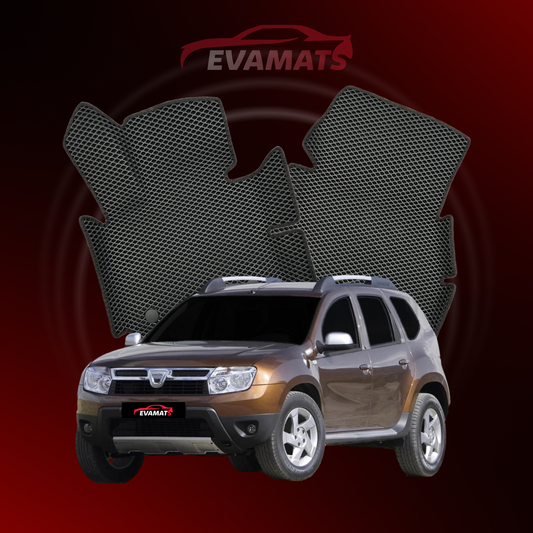 Tappetini per auto EVAMATS per Dacia Duster 1 generazione 2010-2017 anno SUV