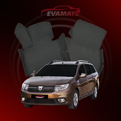 Tapis de voiture EVAMATS pour Dacia Logan 2 gen 2012-2020 année STATION WAGON