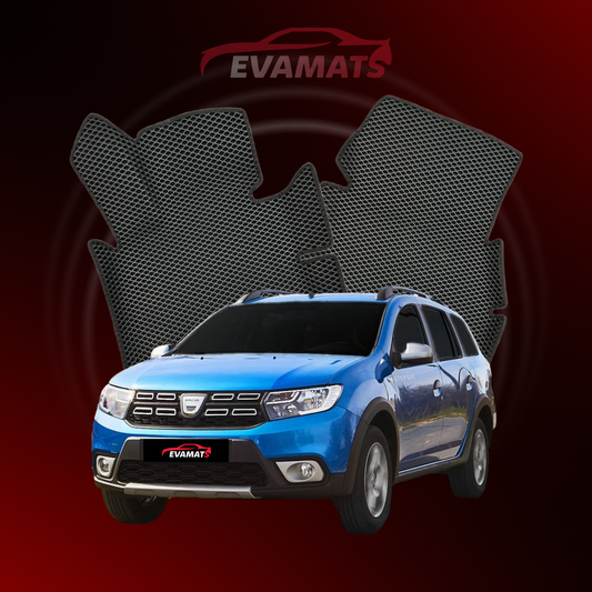 Tappetini per auto EVAMATS per Dacia Logan Stepway(MCV) 2 generazione 2016-2020 anno STATION WAGON