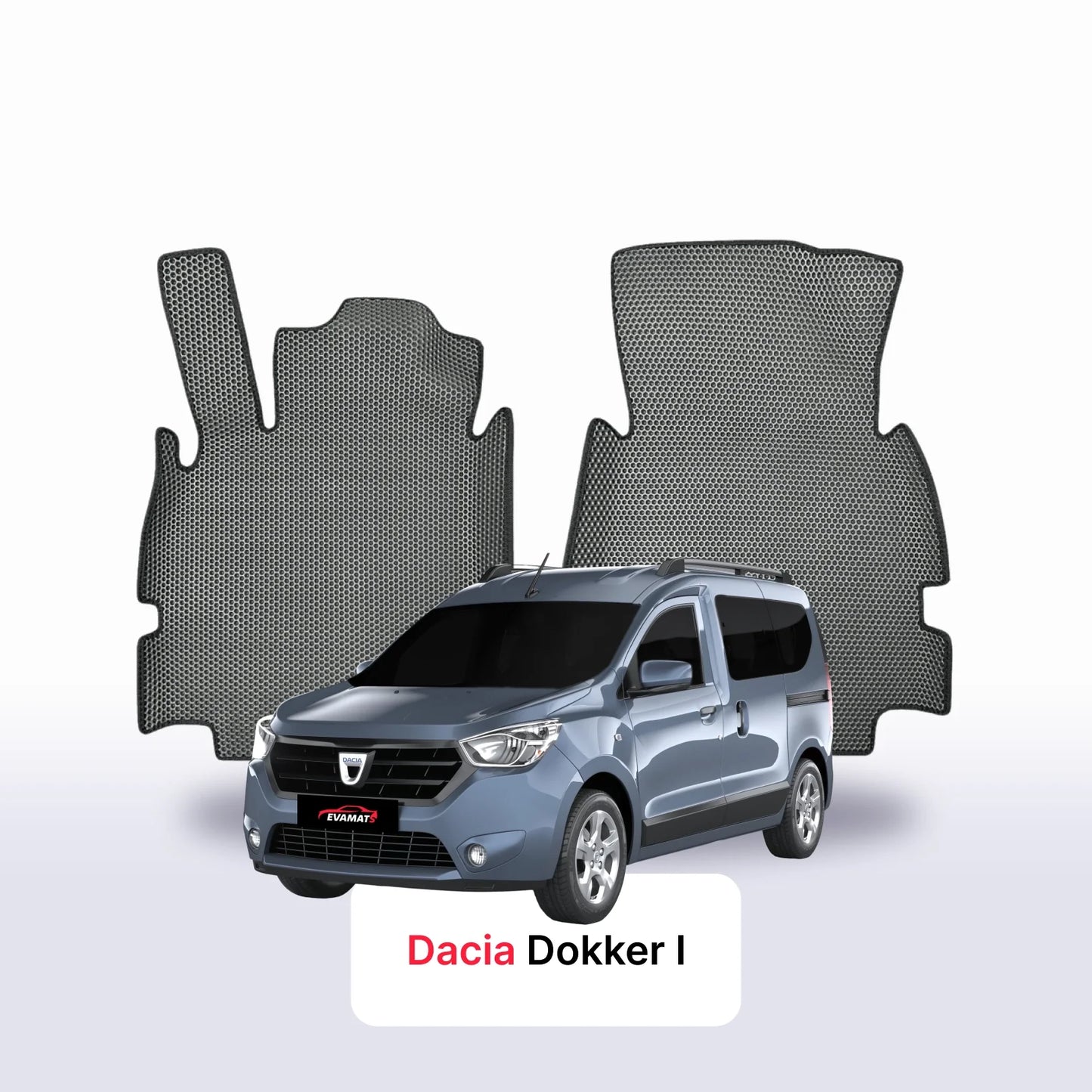 Car mats EVAMATS for Dacia Dokker 1 gen 2012-2025 year MINIVAN