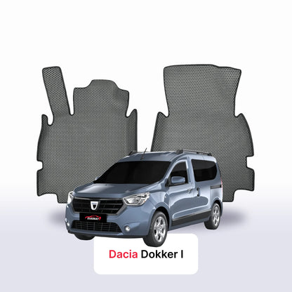 Car mats EVAMATS for Dacia Dokker 1 gen 2012-2025 year MINIVAN