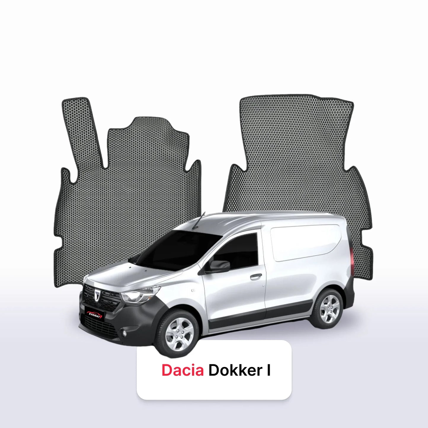 Car mats EVAMATS for Dacia Dokker 1 gen 2012-2017 year VAN