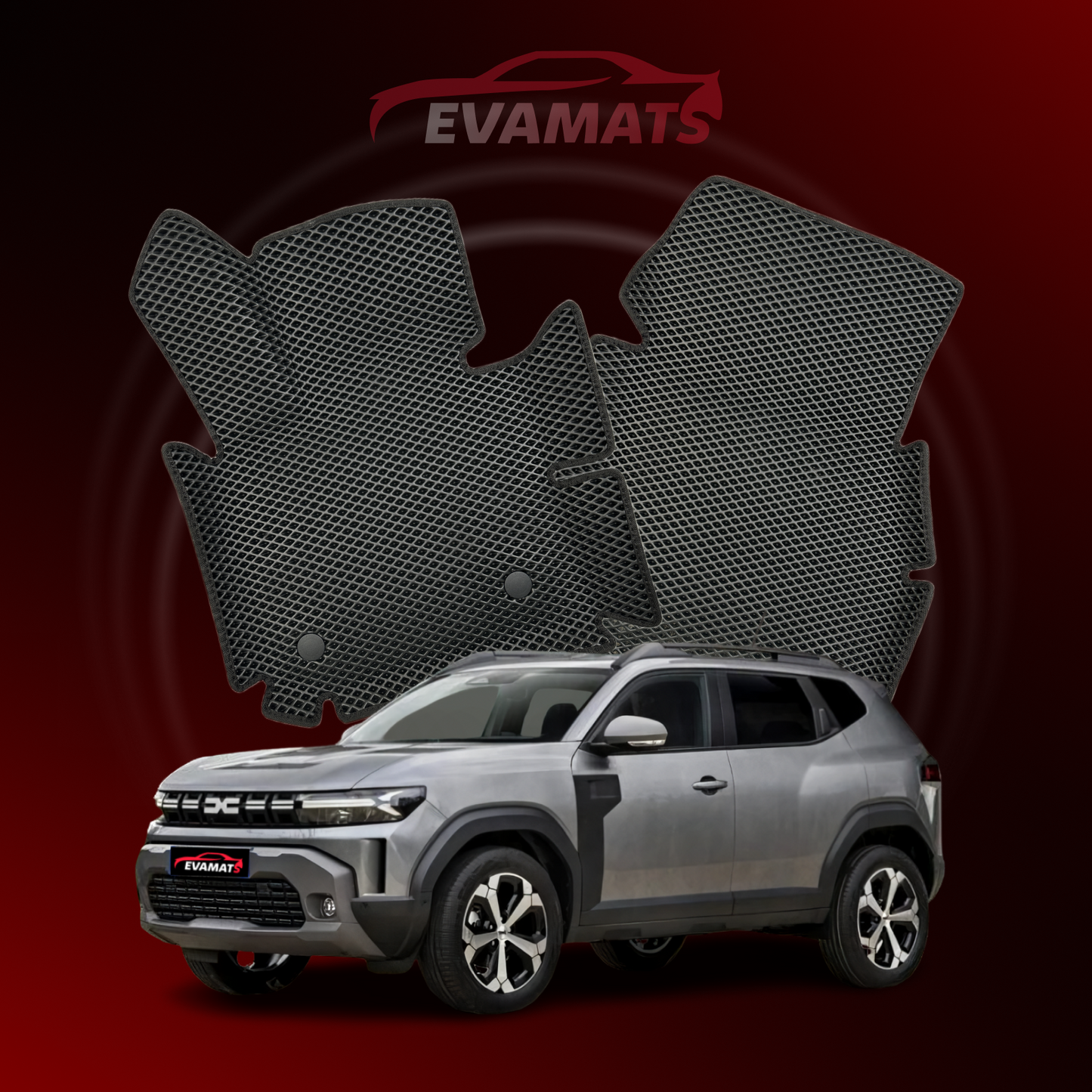 Tapis de voiture EVAMATS pour Dacia Duster 2 génération 2017-2025 année SUV