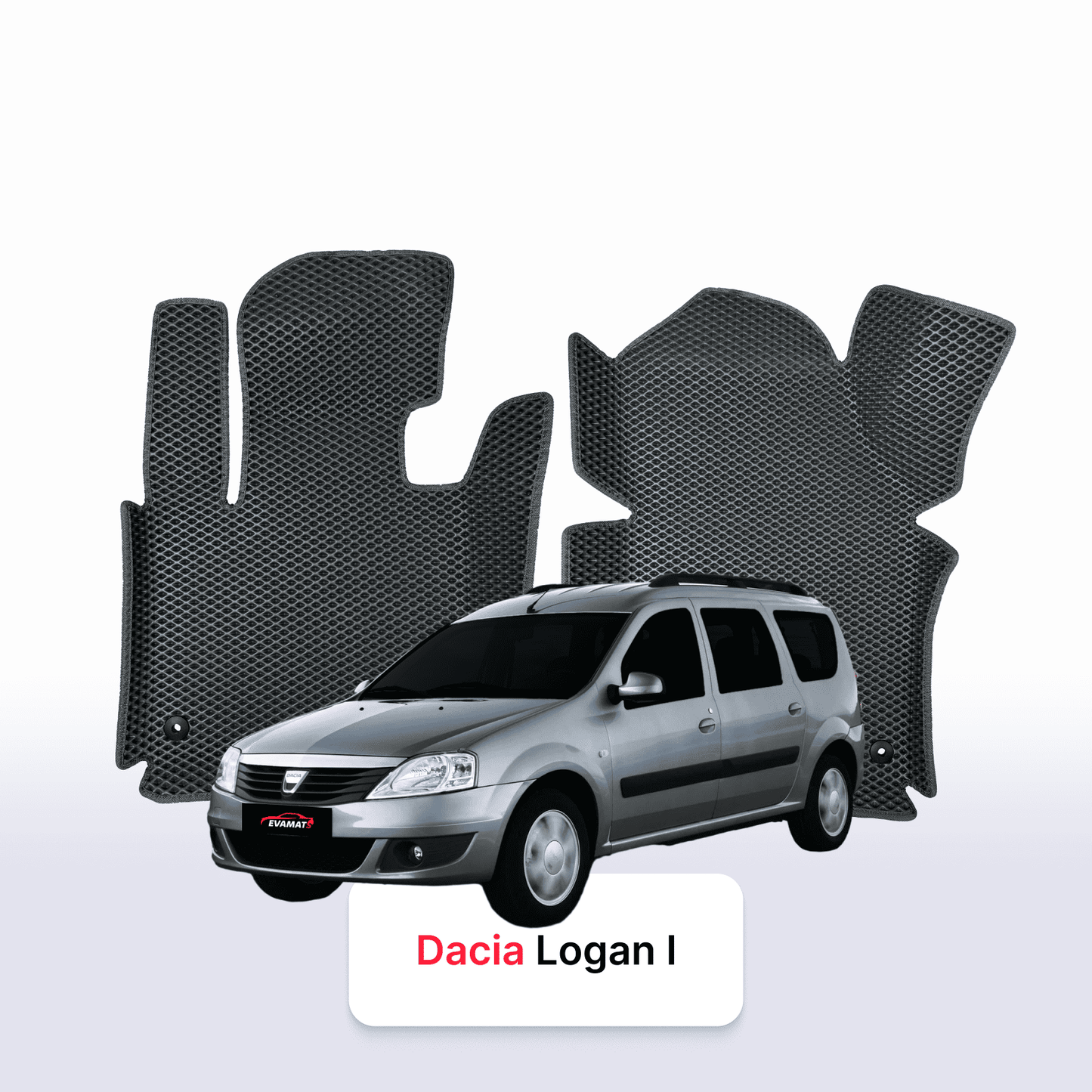 Car mats EVA for Dacia Logan 1 gen 2004-2012 year STATION WAGON