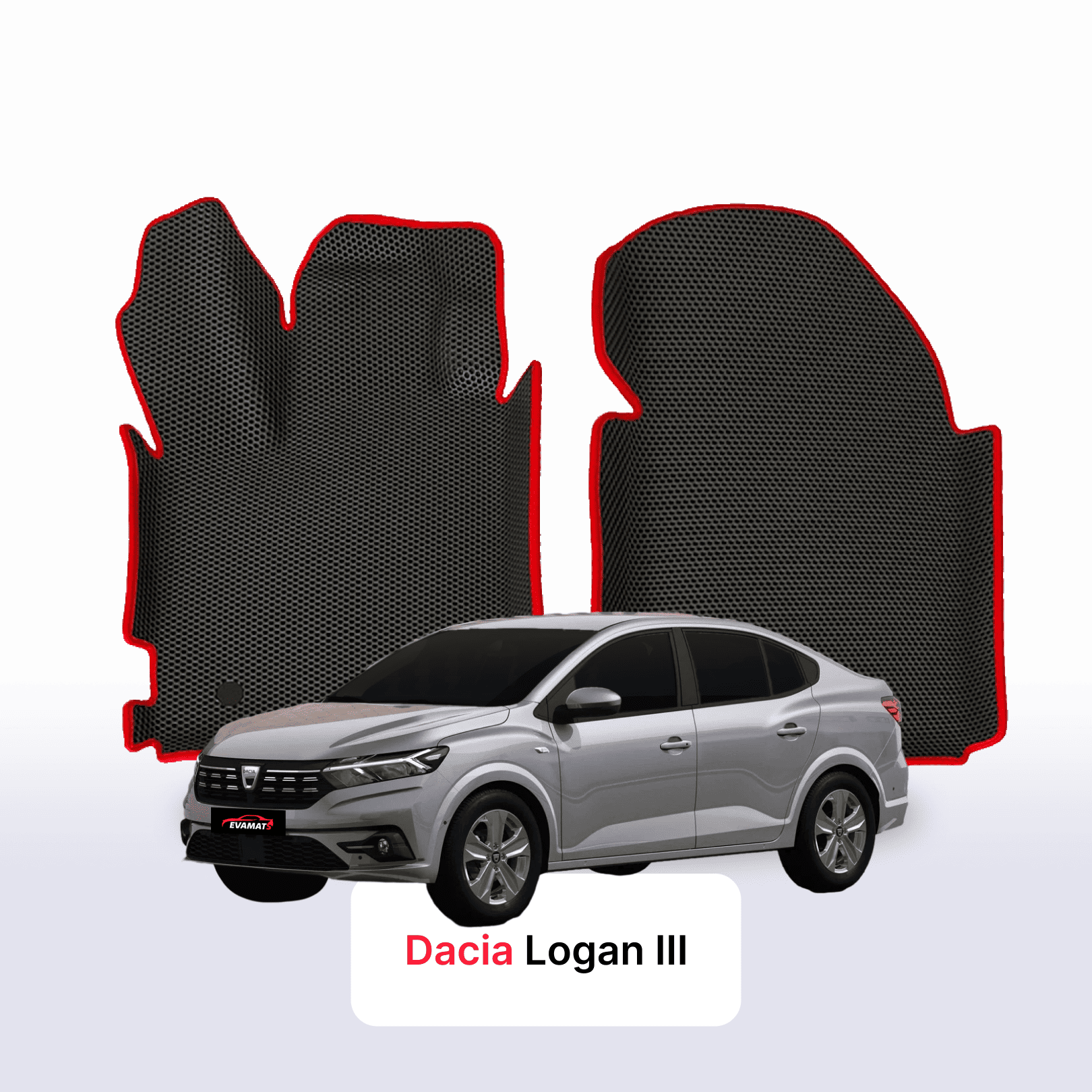 Car mats EVAMATS for Dacia Logan 3 gen 2020-2025 year SEDAN