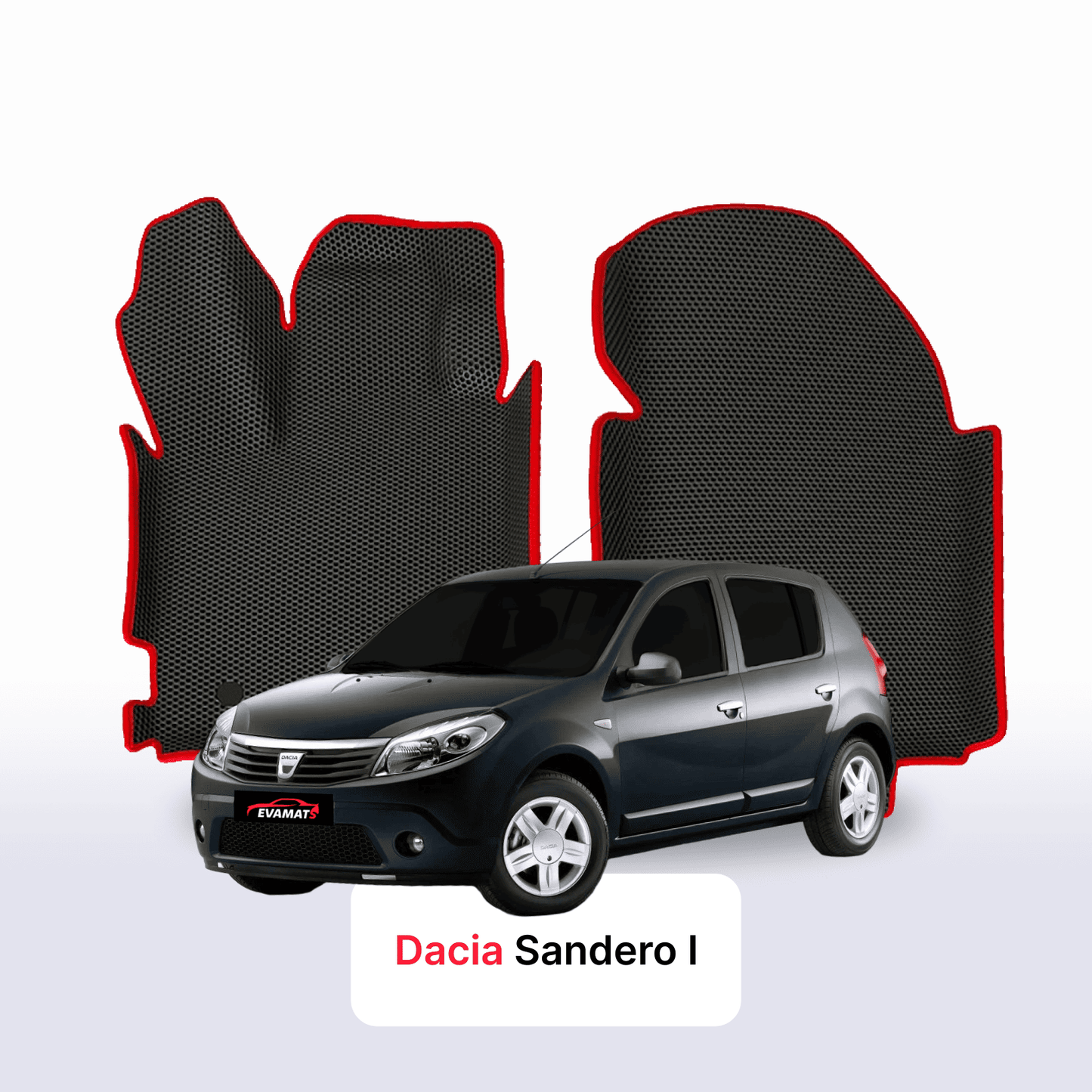 Car mats EVAMATS for Dacia Sandero 1 gen 2007-2012 year HATCHBACK 5 door