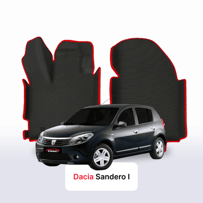 Car mats EVAMATS for Dacia Sandero 1 gen 2007-2012 year HATCHBACK 5 door