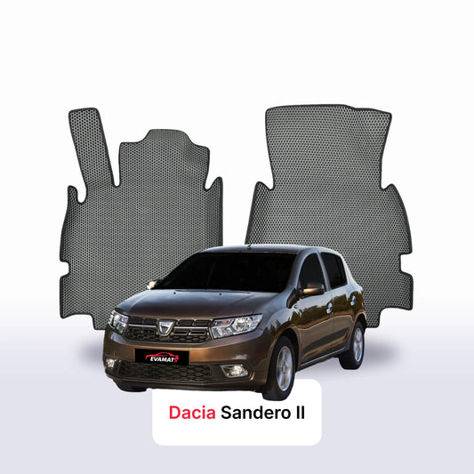 Car mats EVAMATS for Dacia Sandero 2 gen 2012-2020 year HATCHBACK 5 door