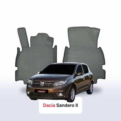 Car mats EVAMATS for Dacia Sandero 2 gen 2012-2020 year HATCHBACK 5 door