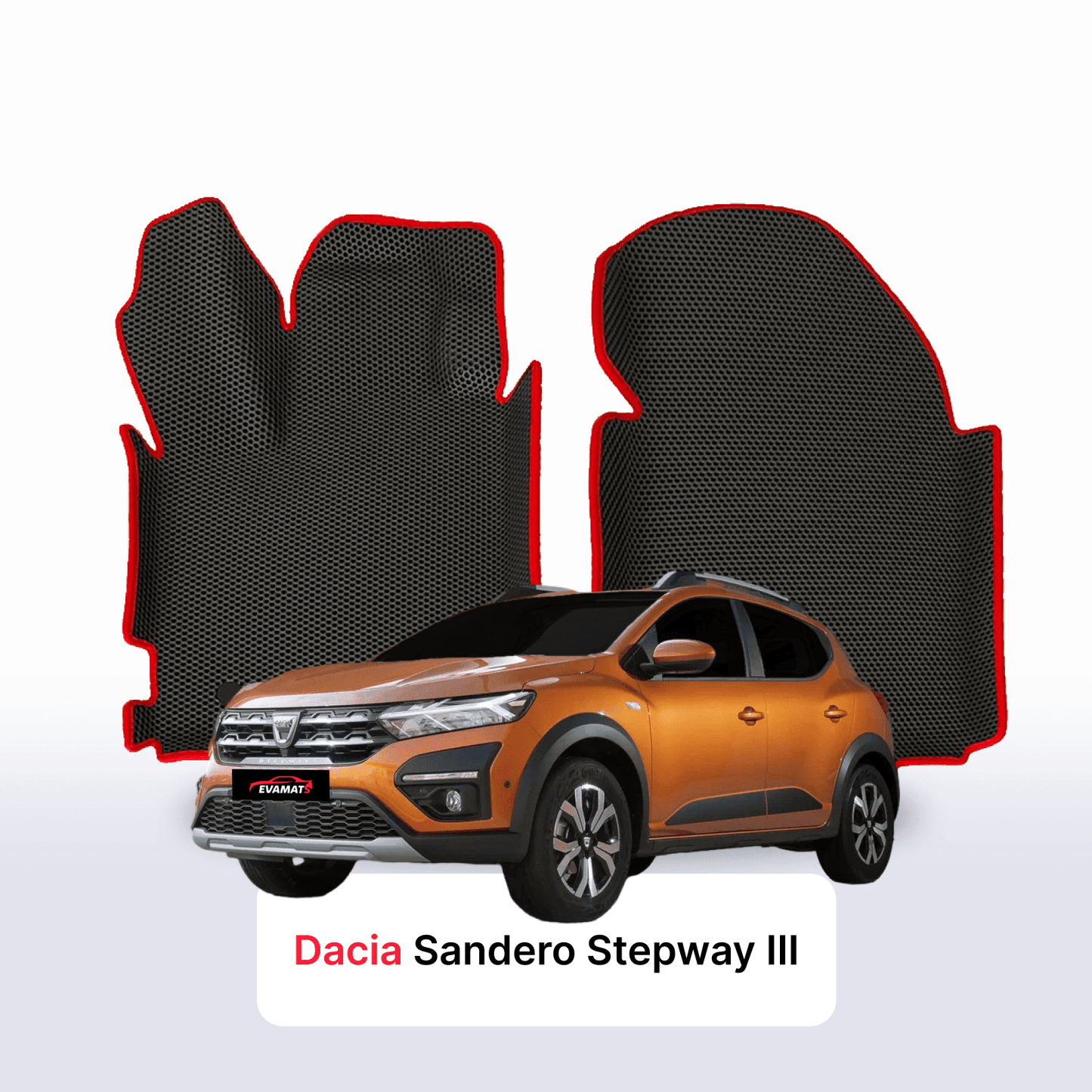 Car mats EVAMATS for Dacia Sandero Stepway 3 gen 2020-2028 year HATCHBACK 5 door