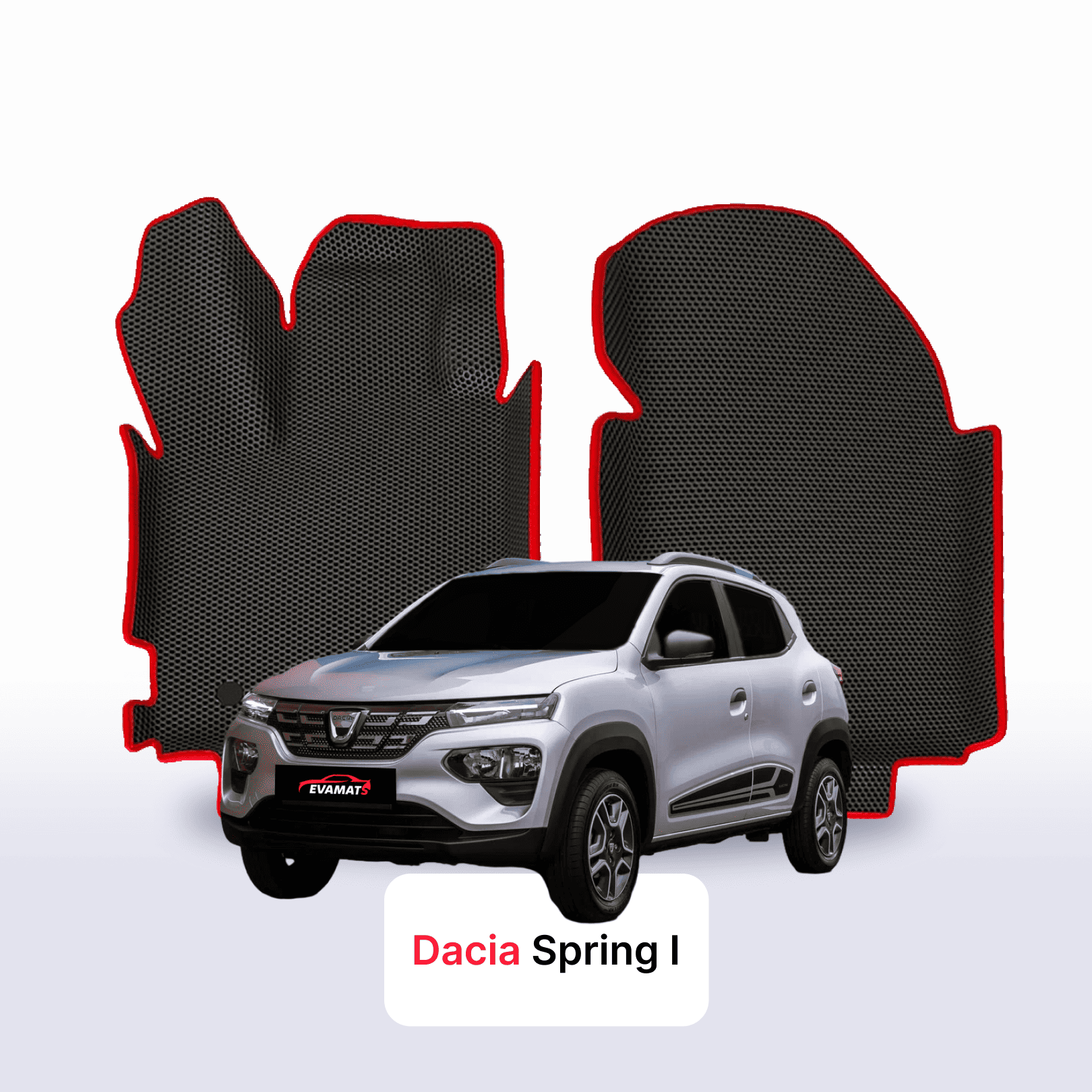 Car mats EVAMATS for Dacia Spring 1 gen 2021-2028 year Electro HATCHBACK 5 door