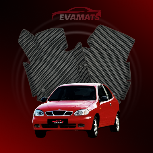 Car mats EVAMATS for Daewoo Lanos 1 gen 1997-2008 year HATCHBACK 3 door